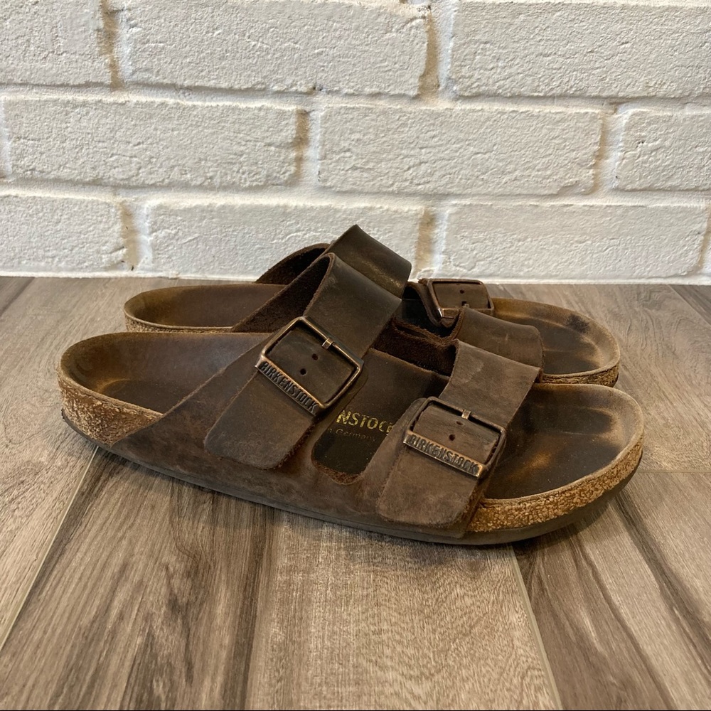 Birkenstock Brown Two Strap Sandals Size 39